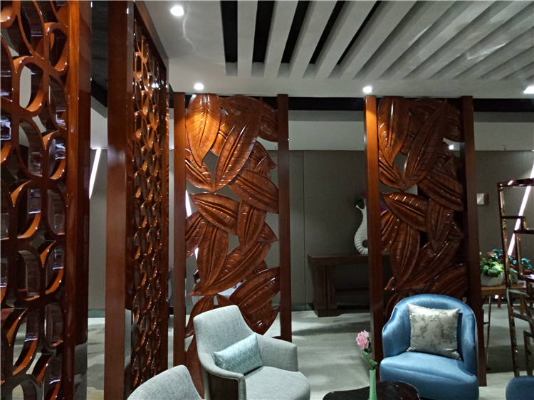 Hotel Restaurant Decorative Partition Screen / Room Wall Divider