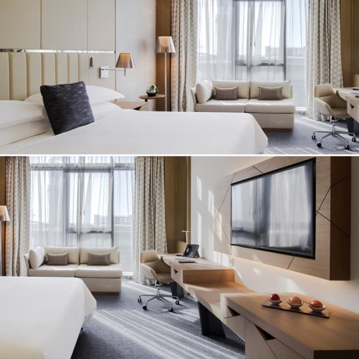 High Quality 5 Star Design Hotel Bedroom King Size Bedroom Plywood Laminate Furniture