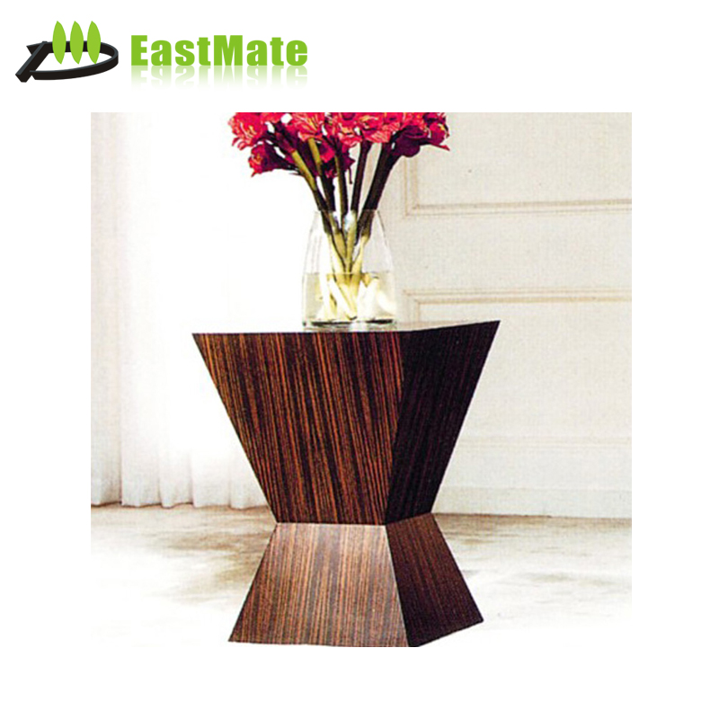 European sculptural luxury glass flower tables for hotel