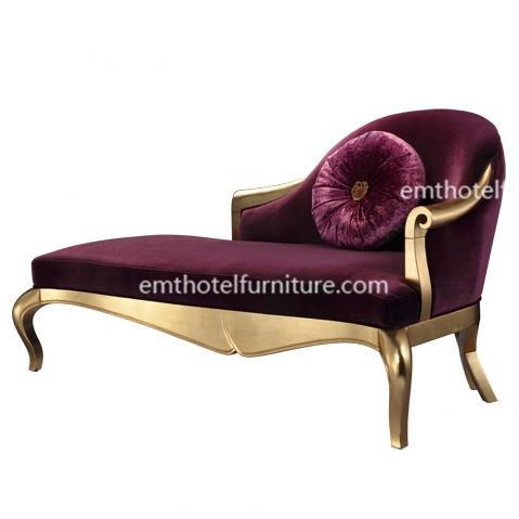 Lounge Chair Manufacturer From China Wood Sofa Chaise Hotel Furniture Contractor