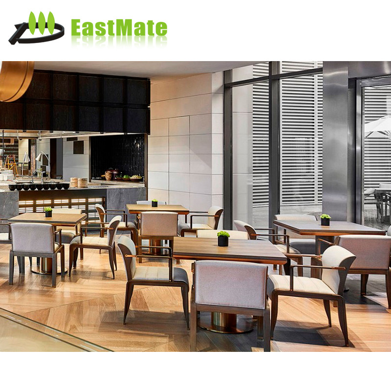 Hotel furniture/Factory promotional dining set round restaurant table 