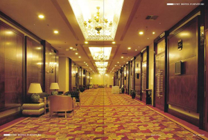 High Class Hotel Public Area Wooden Wall Panels