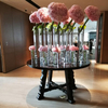 Modern Concise Hotel Public Wooden Console Table Flower Desk