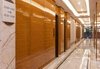 Splendid fireproof interior building wall for hotel customize hanging wall panel