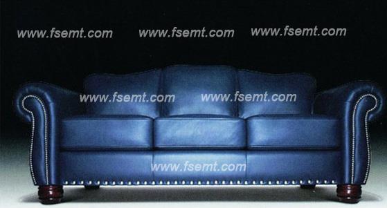Modern Leather Sofa, Italian Hotel Leather Sofa Set