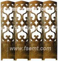 Traditonal Chinese Antique Elegant Folded Screen/Partition/Separation for Hotel Public