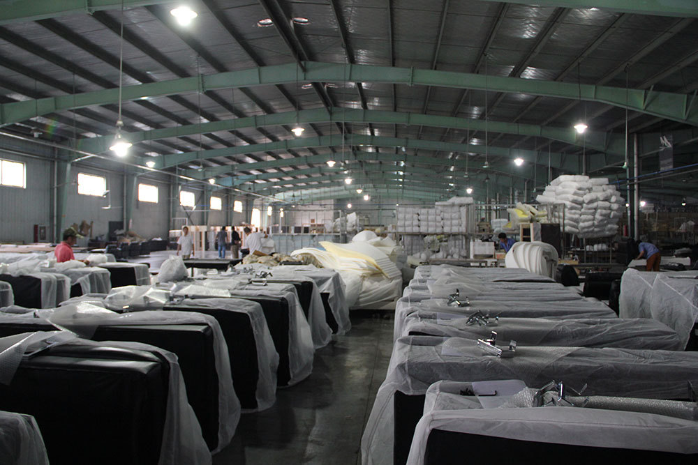 Orizeal经典簇绒切斯特菲尔德真皮沙发，客厅真皮沙发套（OZ-LS-2029）