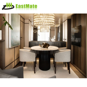Custom Commercial Hospitality Furniture Luxury hotel dining room table and chair for restaurant