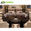Hotel furniture sofa set for lobby modern curved sectional sofa living room fabric sofa