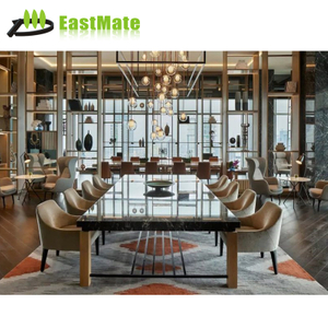 Luxury Restaurant Furniture Designs Sofa Bar Booth Seat Dining Table Set Commercial Furniture